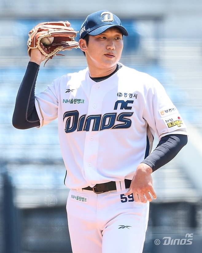 NC 구창모는 지난달 28일 상무전에서 선발등판해 3이닝 무실점을 기록했다. 투구수도 50개를 던지며 선발투수로서 빌드업을 본격적으로 시작했다. 사진제공|NC 다이노스