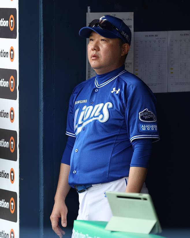 삼성 박진만 감독. 삼성 제공