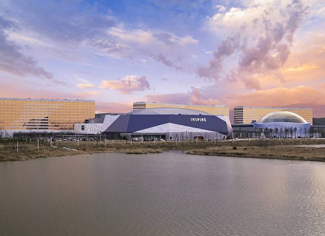 인스파이어 아레나에서 7월 하순 ‘LCK 로드쇼 2025 T1 홈그라운드’가 열린다.