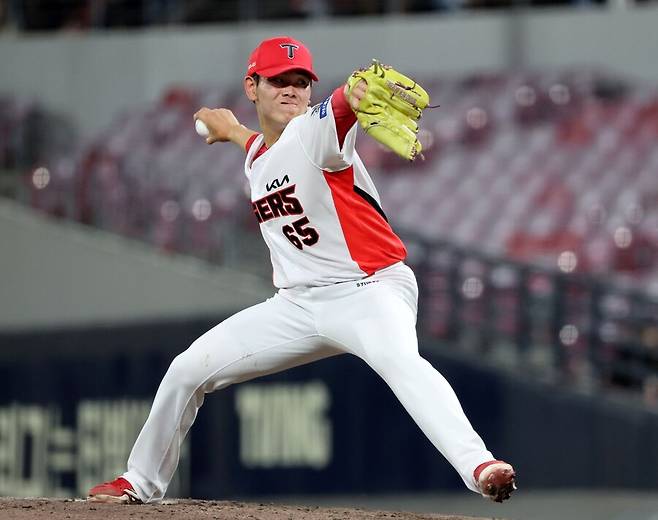 ▲ 경기 마지막까지 SSG의 도망가는 발걸음을 붙잡은 성영탁 ⓒ연합뉴스