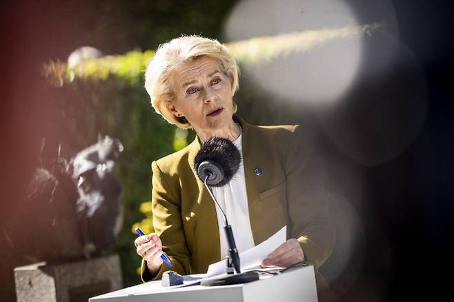 우르줄라 폰데어라이엔 유럽연합(EU) 집행위원장. (사진=AFP)