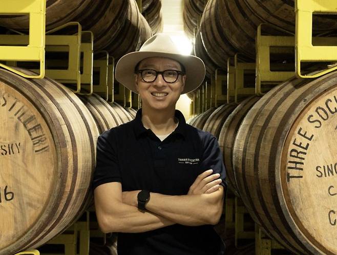 도정한 기원 위스키 증류소 대표.