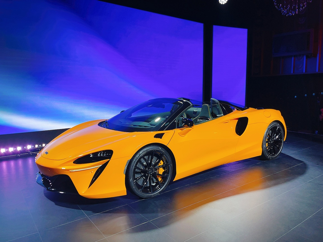 맥라렌 아투라 스파이더. 장우진 기자