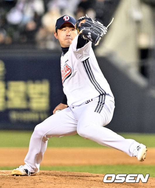 두산 베어스 김정우 / OSEN DB