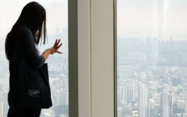 서울 강남구·서초구·송파구 아파트 모습.<연합뉴스>