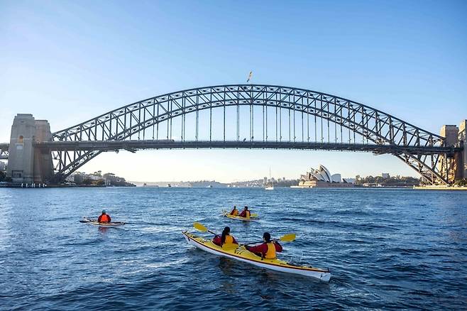 시드니 바이 카약 에코 투어 / 사진=호주관광청