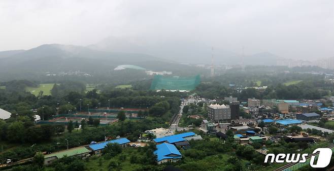 태릉골프장 일대./뉴스1 ⓒ News1 구윤성 기자