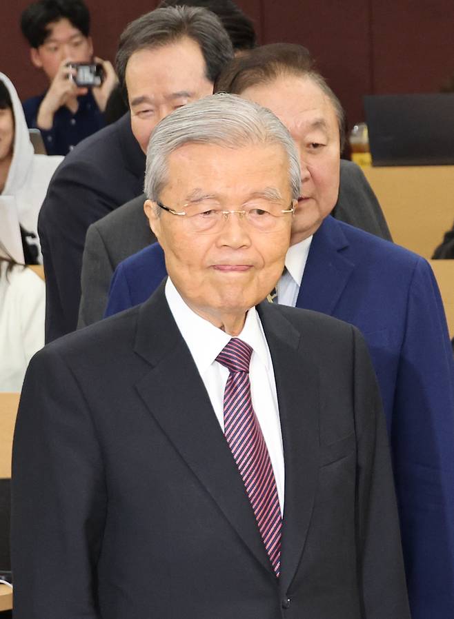 국민의힘 비상대책위원장 역임 당시 김종인 전 위원장. 연합뉴스