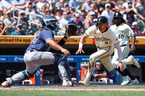 탬파베이는 6회 수비 실책으로 실점했다. 사진= Getty Images/AFP= 연합뉴스 제공