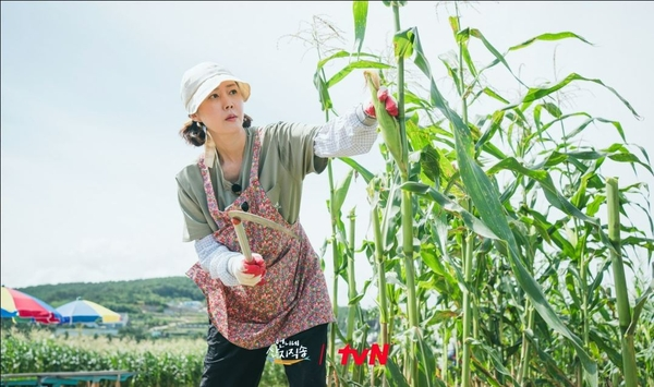 tvN 예능 ‘언니네 산지직송’에 출연한 배우 염정아. 사진 tvN