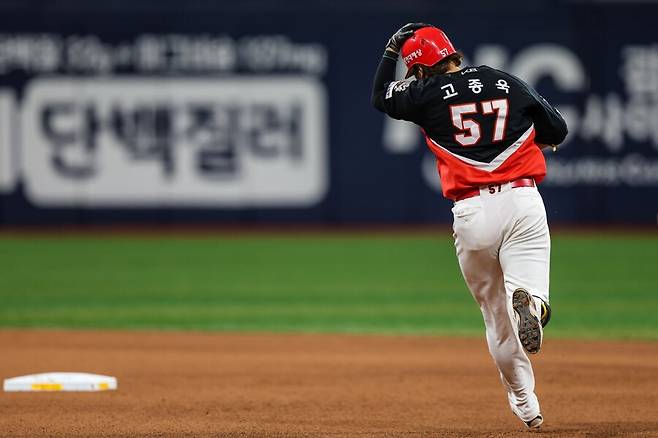 ▲ 여전한 자신의 가치를 유감없이 발휘하고 있는 고종욱 ⓒKIA타이거즈