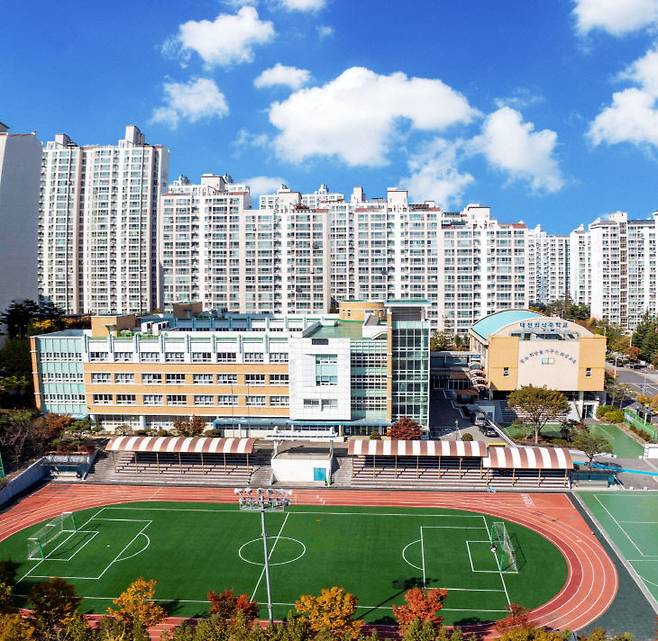 대전외삼중 전경