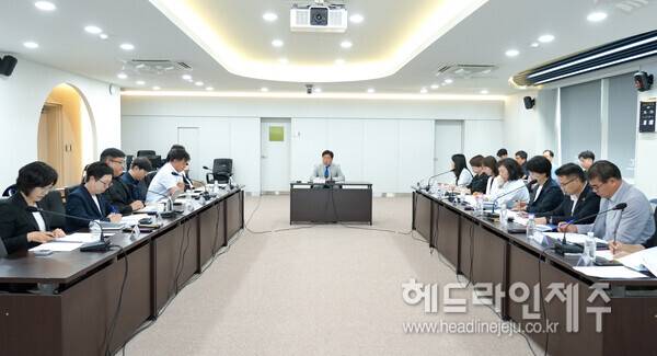 7일 열린 제주특별자치도 일자리혁신위원회 회의.