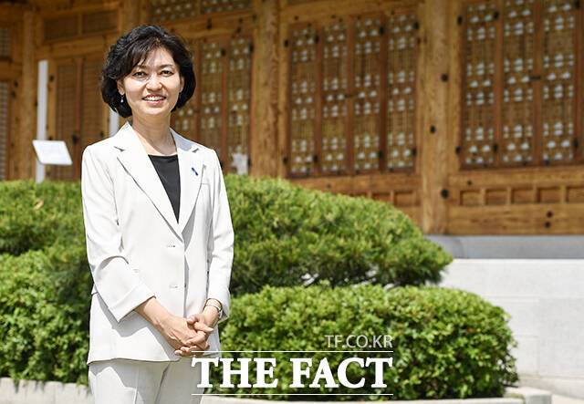 강경숙 조국혁신당 의원이 당 여성위원장직에서 물러난다. /국회=장윤석 기자