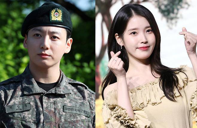 정국, 아이유 (뉴시스/뉴스1)