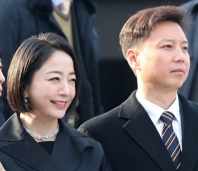 노현정, 정대선 부부. /사진=뉴스1