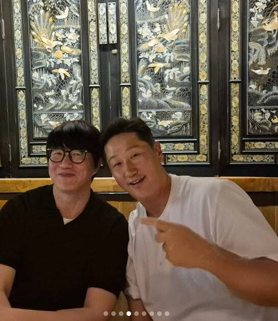 성시경, 이대호./소셜미디어