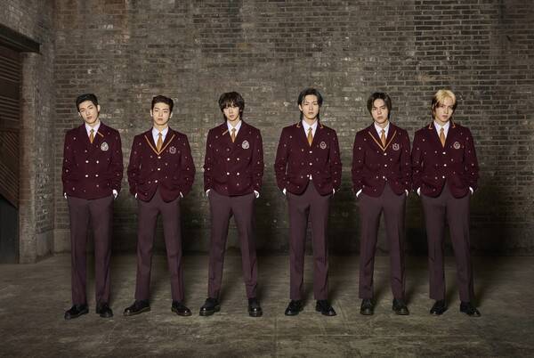 ▲ 82메이저가 데뷔 후 첫 광고 모델이 됐다. 제공|쎈텐학생복