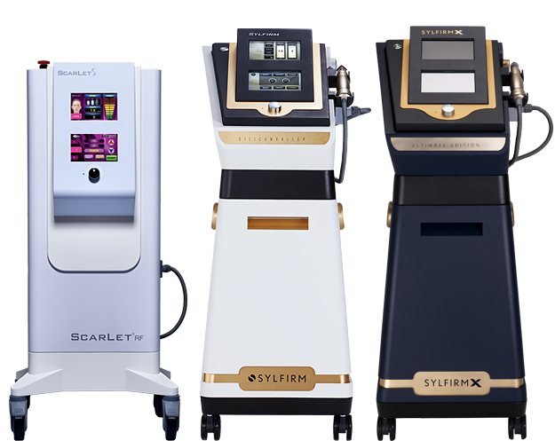 의료기기 기업 비올의 주요 고주파(RF) 장비 제품군./비올