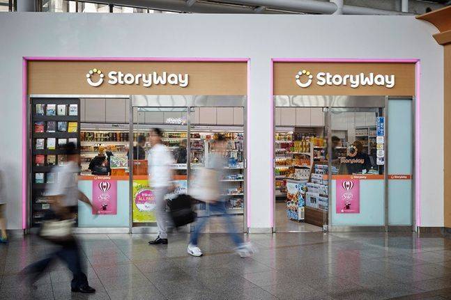 '스토리웨이' 편의점. ⓒ 코레일유통