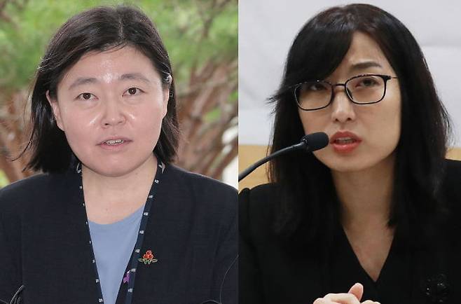 임은정 서울동부지검장(왼쪽), 안미현 서울중앙지검 검사. /사진=연합뉴스