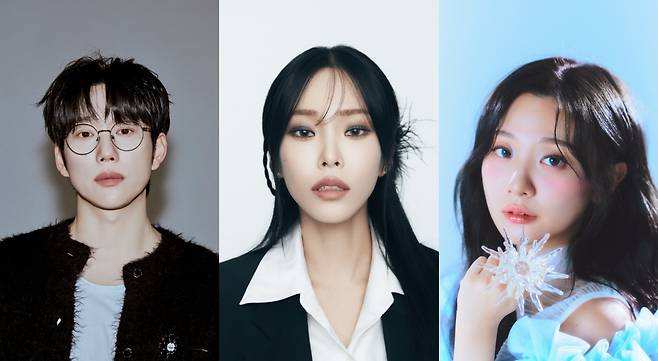 사진=권정열, 헤이즈, 볼빨간사춘기