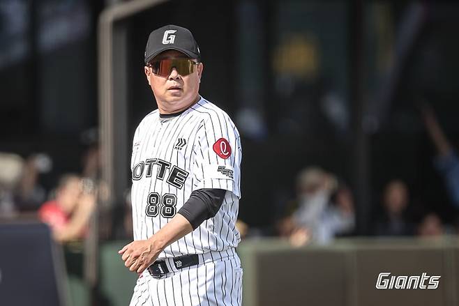 ▲ 김태형 감독 ⓒ 롯데 자이언츠