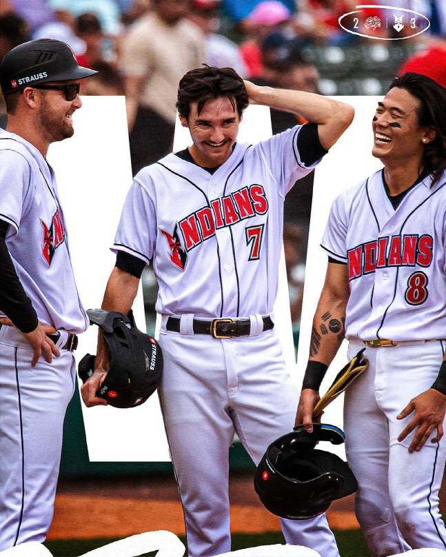 배지환. /사진=인디애나폴리스 인디언스 공식 SNS