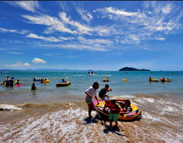 진도 가계해수욕장. 전남도 제공