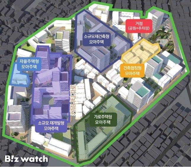 모아타운 개념도/자료=서울시