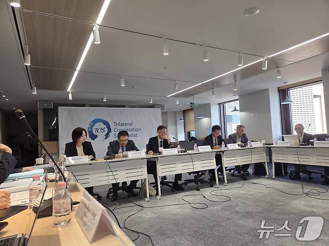 10일 오전 글로벌전략협력연구원 주최로 열린 '한중일 협력의 미래: 3국 언론의 시각과 제언' 토론회. 2025.07.10/뉴스1 ⓒ News1 정윤영 기자
