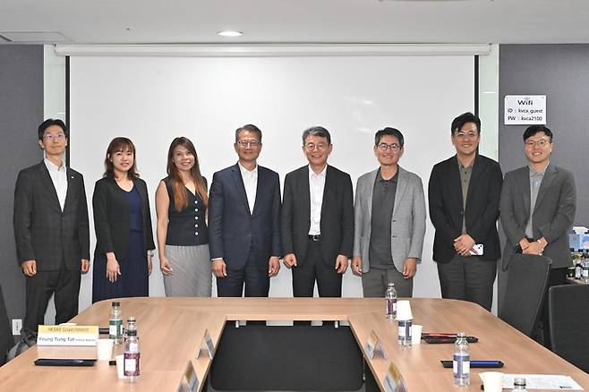 9일 한국벤처캐피탈협회와 홍콩특별행정구 정부 재정사 관계자들이 홍콩 투자 유치와 상장을 주제로 간담회를 가졌다. <한국벤처캐피탈협회>