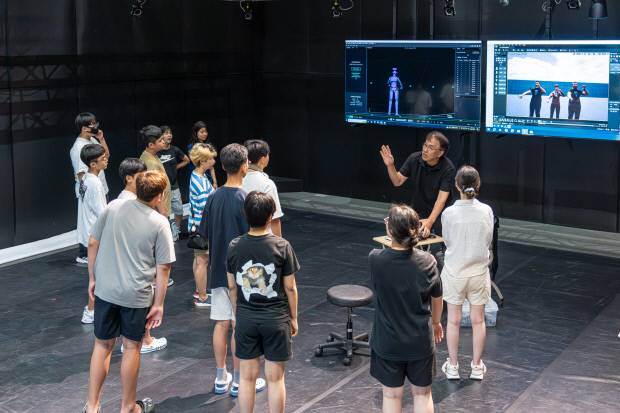 청소년 창작 워크숍 장면. <ACC 제공>