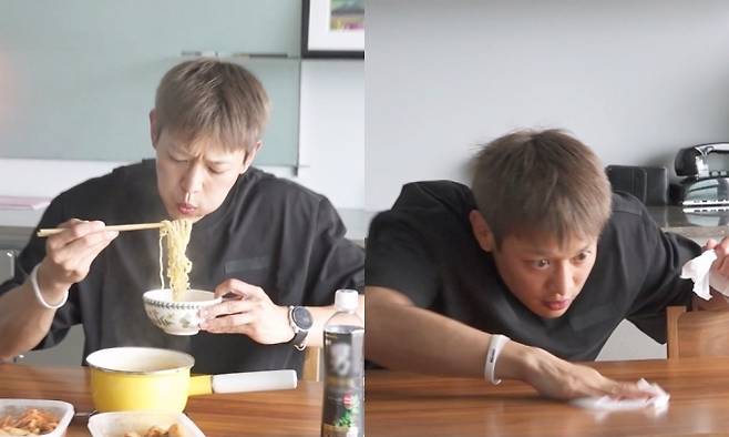 나 혼자 산다, 6분 라면 챌린지 (사진: MBC '나혼산')