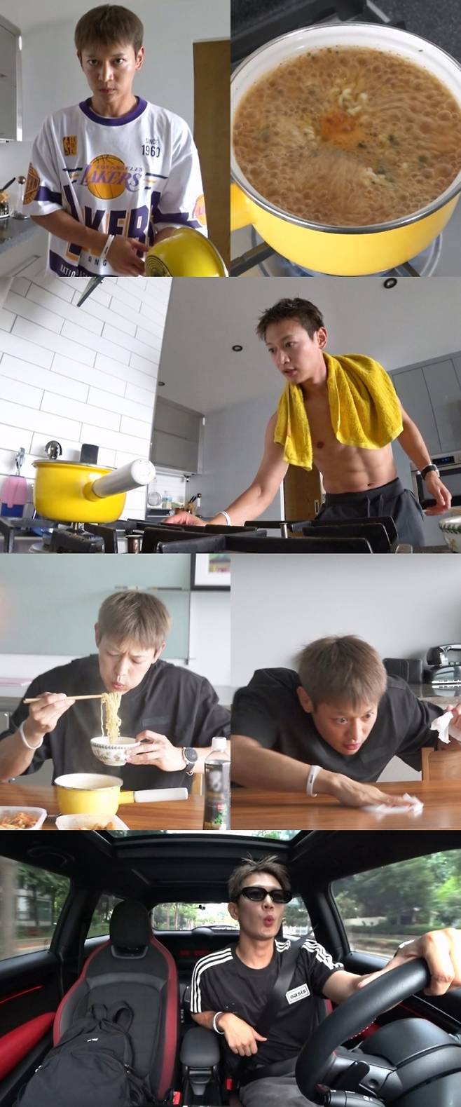 나 혼자 산다, 6분 라면 챌린지 (사진: MBC '나혼산')