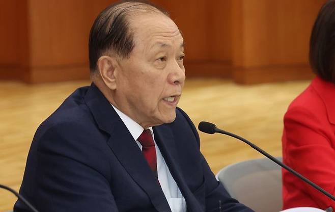 황우여 국민의힘 전당대회 선거관리위원장 ⓒ데일리안 방규현 기자