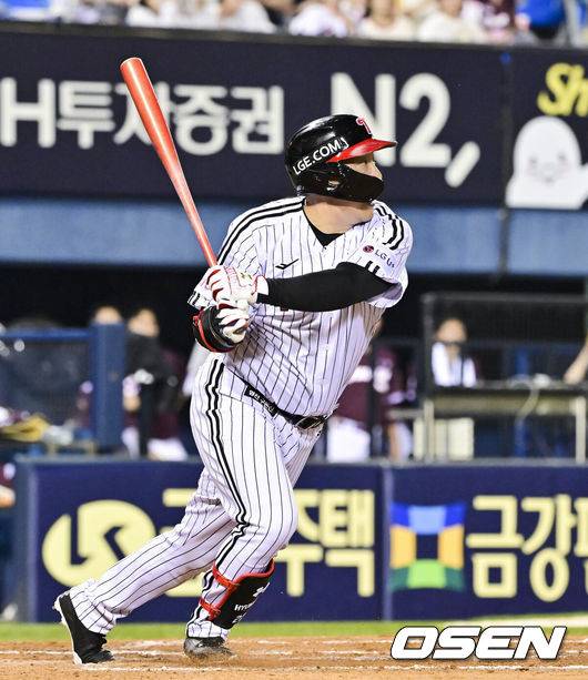 LG 트윈스 김현수. /OSEN DB