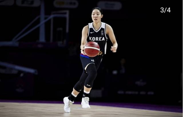 이민지. /사진=대한민국농구협회 SNS