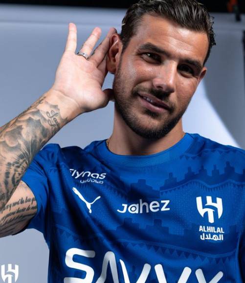 테오 에르난데스. /사진=알 힐랄 공식 SNS 갈무리