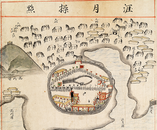 탐라순력도 「애월조점」. / 사진=심규호