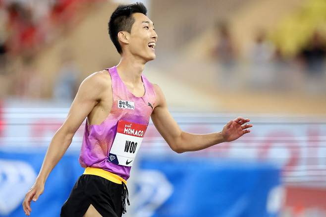 우상혁(용인시청). 사진=AFPBB NEWS