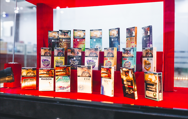 KT&G’s localized cigarette brands, Esse and Raison (KT&G)