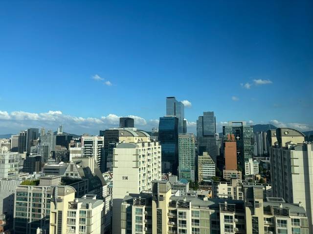 서울 강남구 아파트 전경. 독자제공