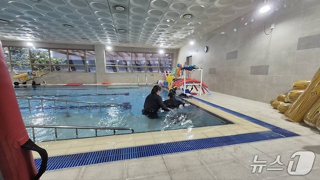 국립교통재활병원 수치료실 모습.2025.7.10/뉴스1 김동규 기자ⓒ news1
