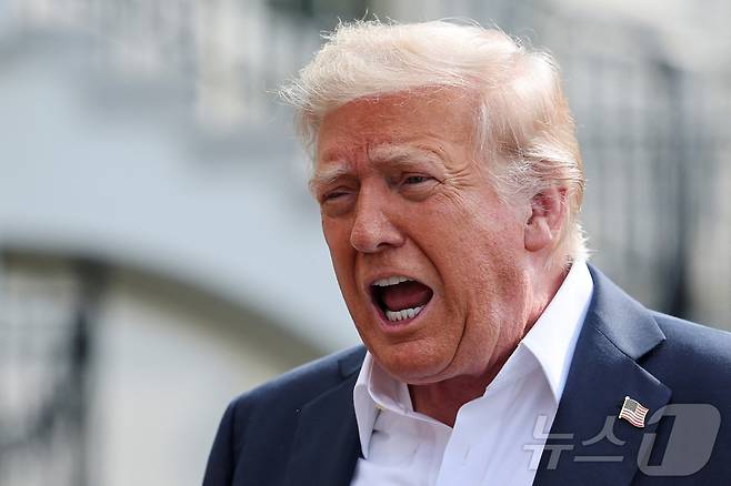 도널드 트럼프 미국 대통령. 2025.07.11 ⓒ 로이터=뉴스1 ⓒ News1 류정민 특파원