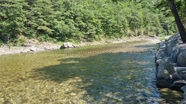 ▲ 양양 공수전계곡. 강원도 보건환경연구원 제공