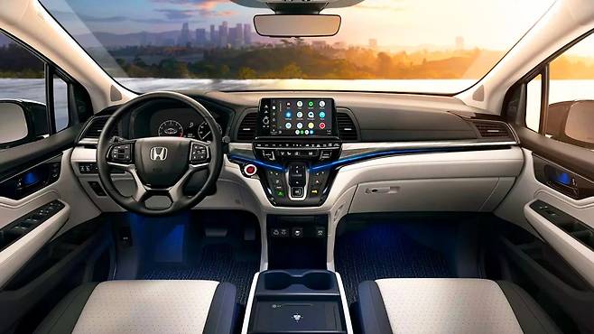 혼다 신형 오딧세이 실내