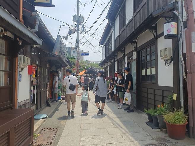 구룡포 일본인 가옥거리 골목길. / 경북매일 DB