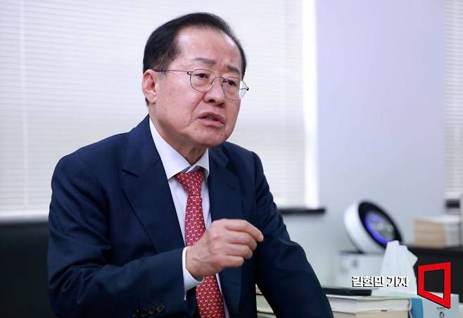 홍준표 전 대구시장. 김현민 기자