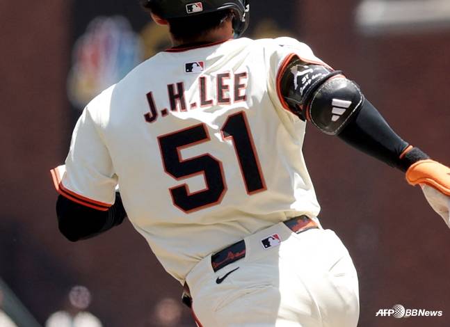 이정후의 홈 유니폼. /AFPBBNews=뉴스1